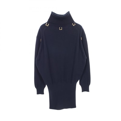 ルイ・ヴィトン LOUIS VUITTON ワンピース 衣料品 トップス カシミヤ レディース ネイビー系 【中古】