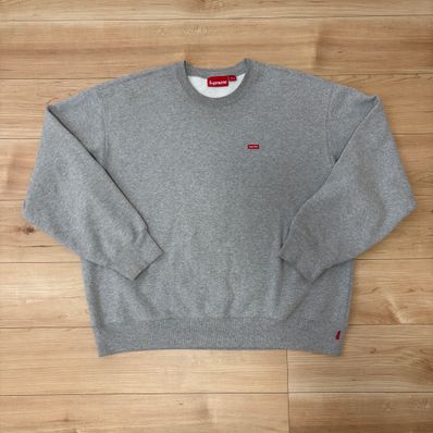 Supreme Small Box Crewneck "Heather Grey"