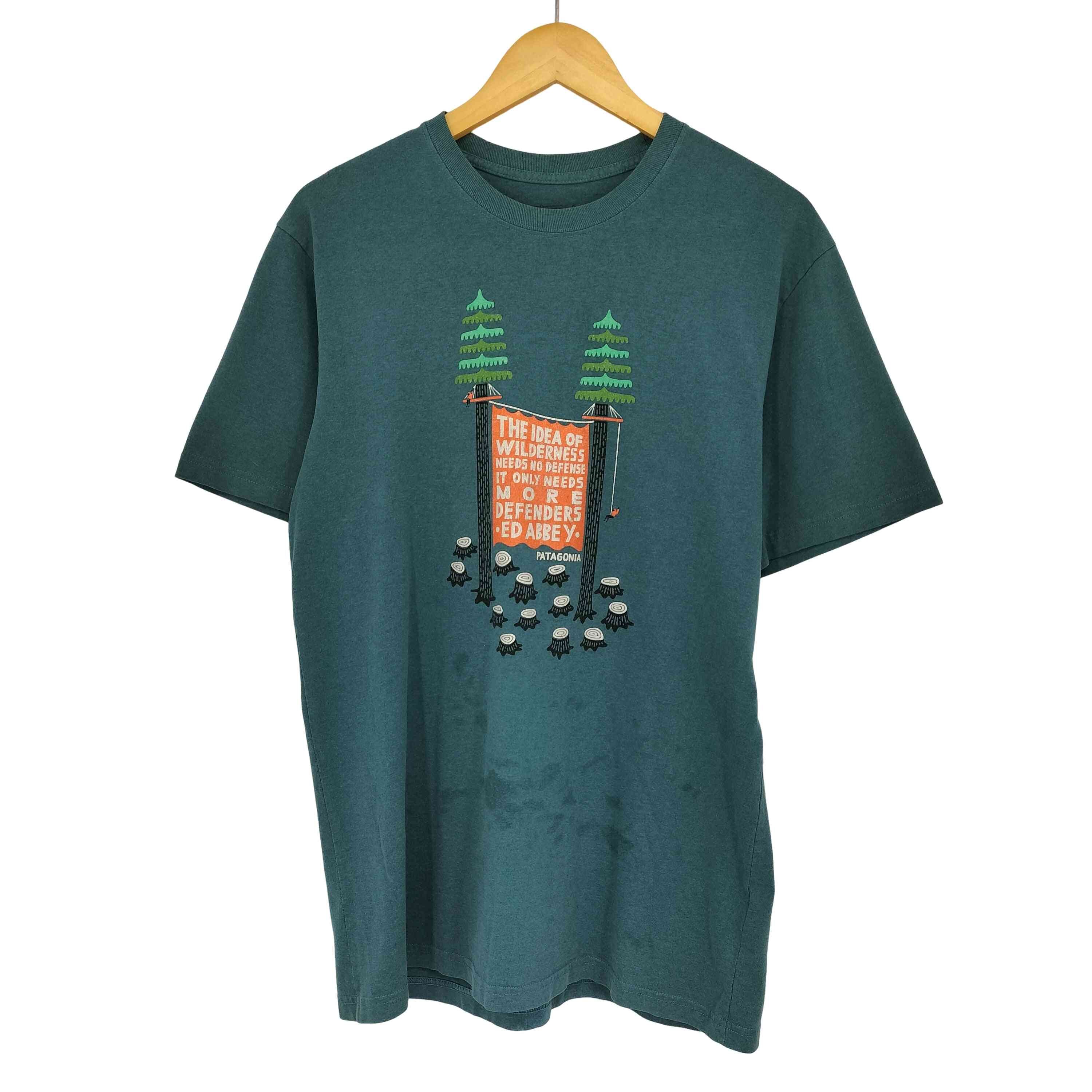クルーネック プリント  半袖Tシャツ【1141875054473】