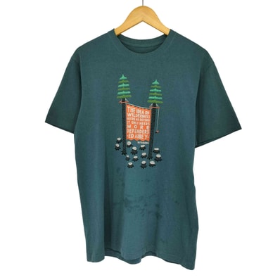 クルーネック プリント 半袖Tシャツ【1141875054473】
