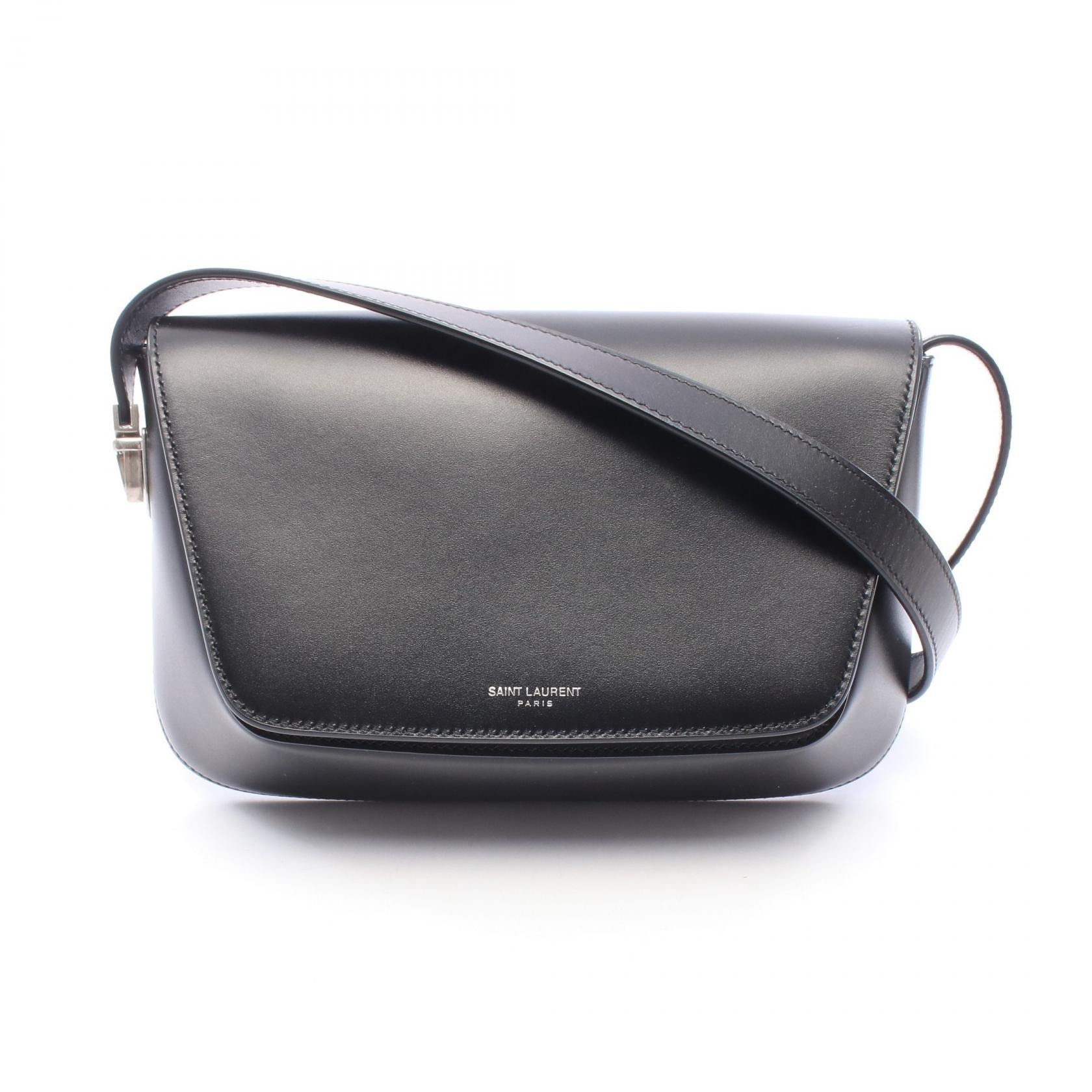 サンローランパリ SAINT LAURENT PARIS スモール クロスボディ ショルダーバッグ バッグ レザー レディース ブラック系 8210032R20E1000 【新品】