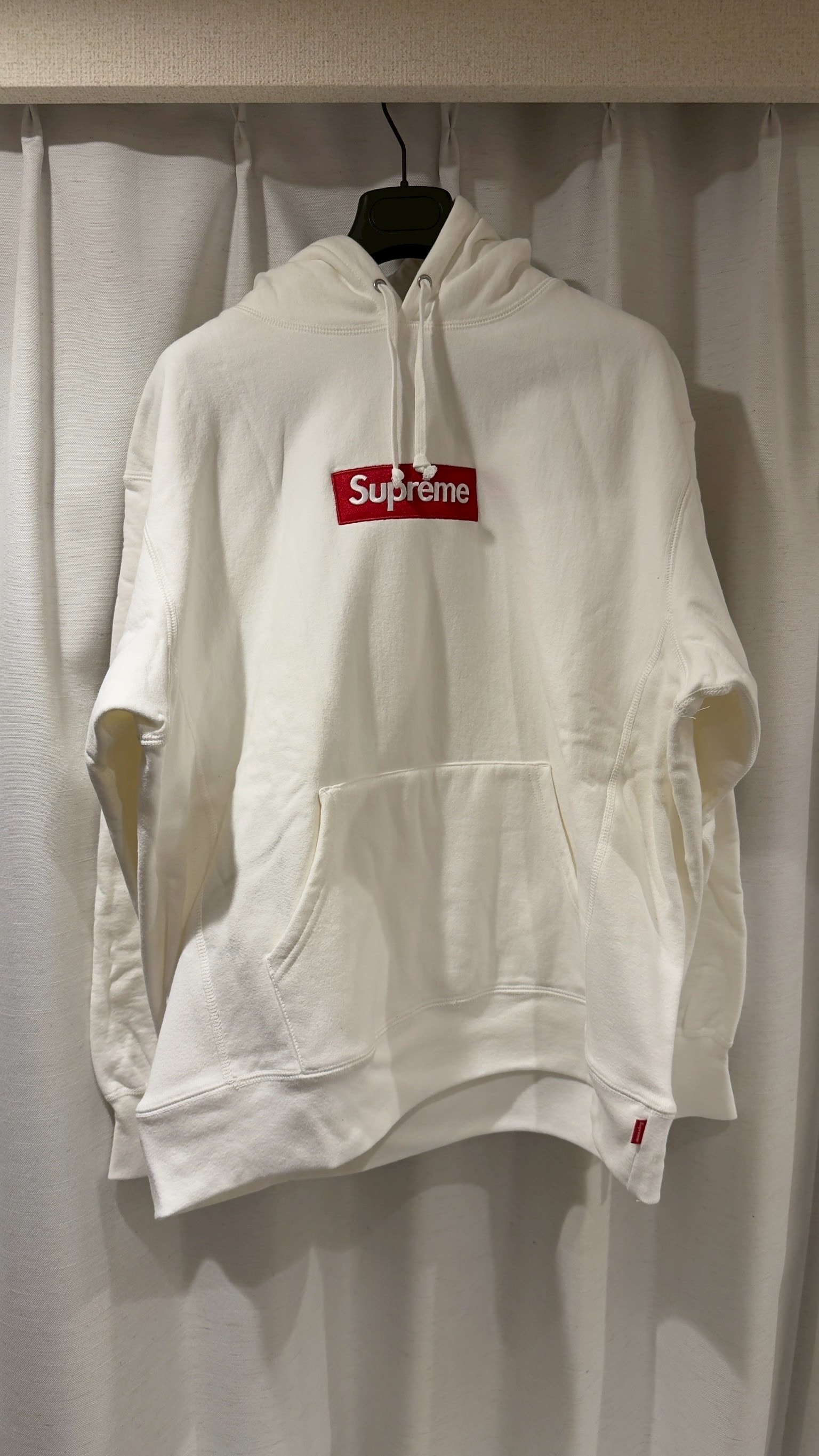 Supreme Box Logo Hooded Sweatshirt "White" (21FW)