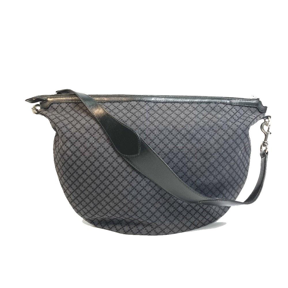 グッチ GUCCI ディアマンテ 243308 カバン 肩掛け ショルダーバッグ キャンバス ブラック×グレー