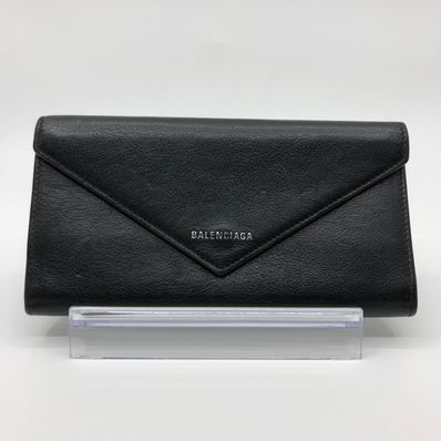 BALENCIAGA Papier Flap Wallet "Black"
