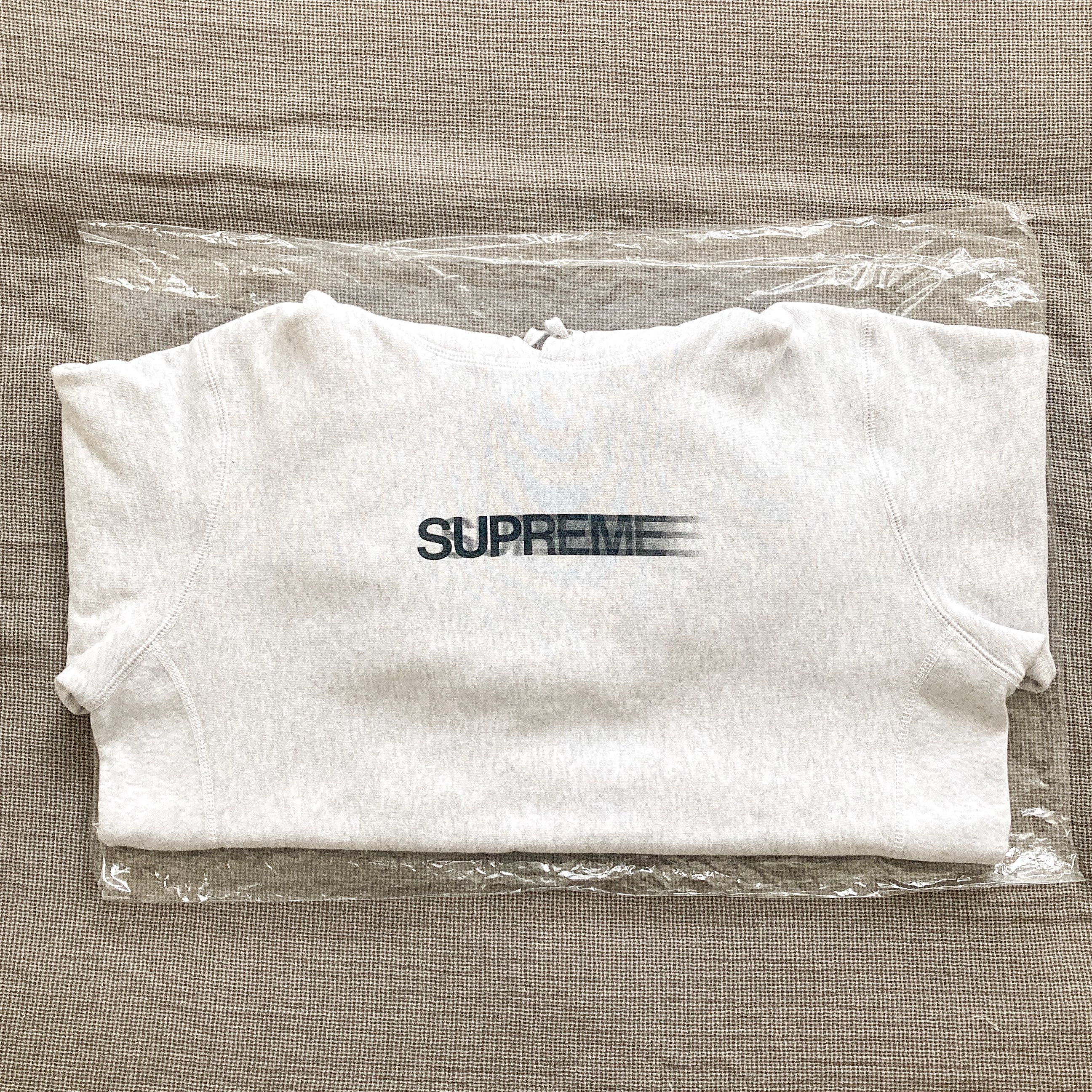 Supreme Motion Logo Hooded Sweatshirt "Grey" (20SS)