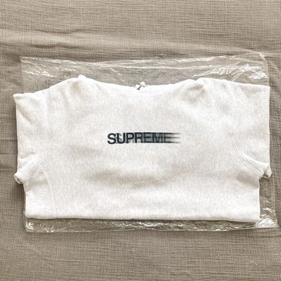 Supreme Motion Logo Hooded Sweatshirt "Grey" (20SS)