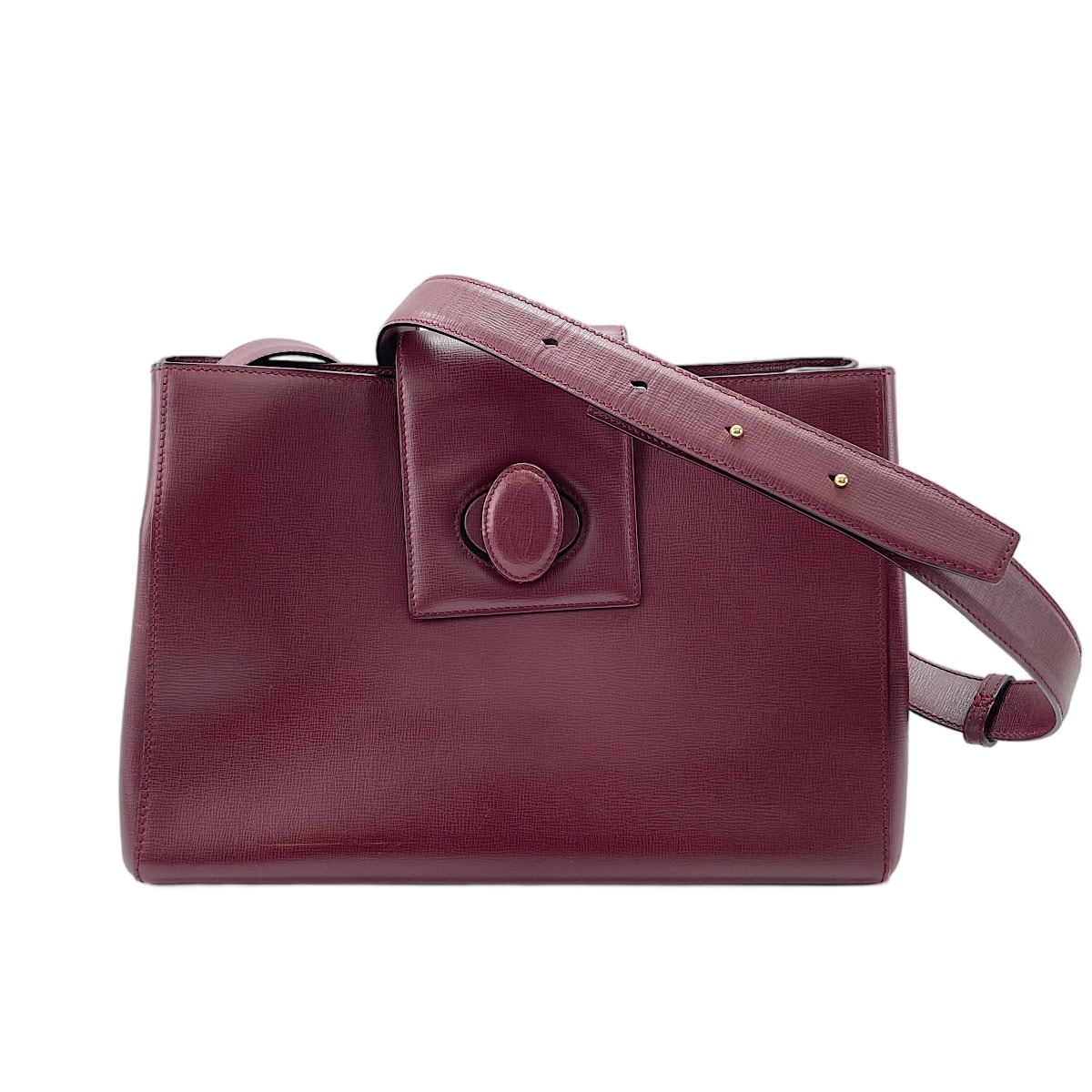 カルティエ CARTIER レザー マストライン ショルダーバッグ【中古】