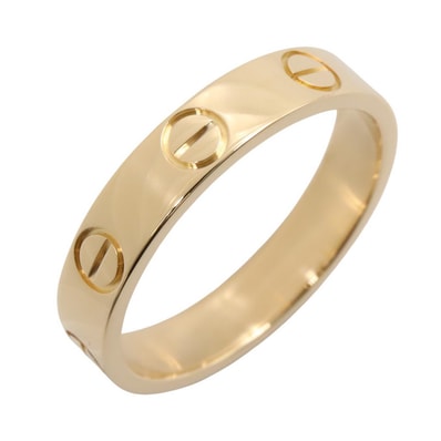 カルティエ CARTIER ミニラブ リング リング・指輪 ジュエリー K18(イエローゴールド) レディース ゴールド系 B4085000 【中古】