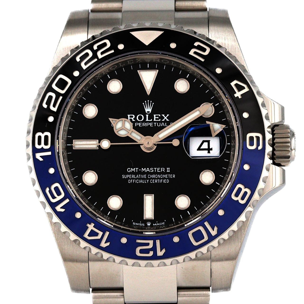 ロレックス GMTマスターII 126710BLNR・3 SS 自動巻 ランダム番