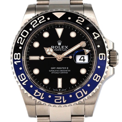 ロレックス GMTマスターII 126710BLNR・3 SS 自動巻 ランダム番