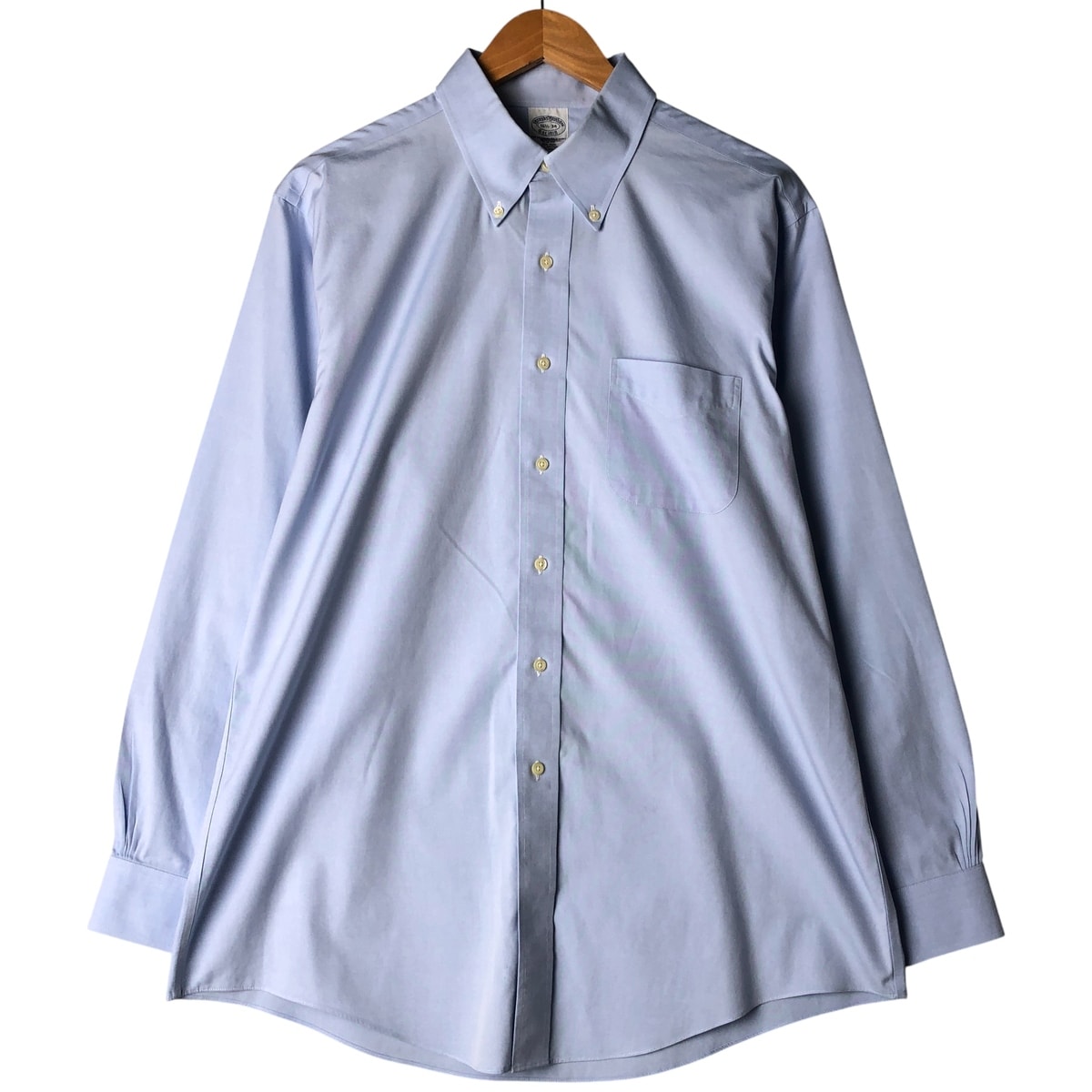 古着 ブルックスブラザーズ Brooks Brothers Est.1818 長袖 ボタンダウンシャツ メンズL相当/eaa599042