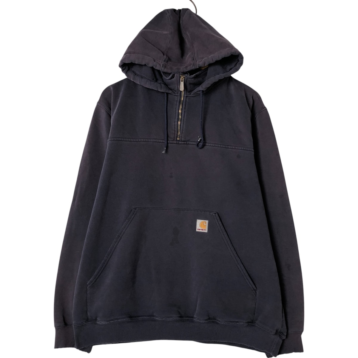 古着 カーハート Carhartt スウェットハーフジップパーカー メンズL相当/eaa552337