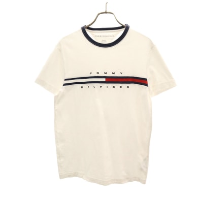 TOMMY HILFIGER トミーヒルフィガー 半袖 Tシャツ XS ホワイト