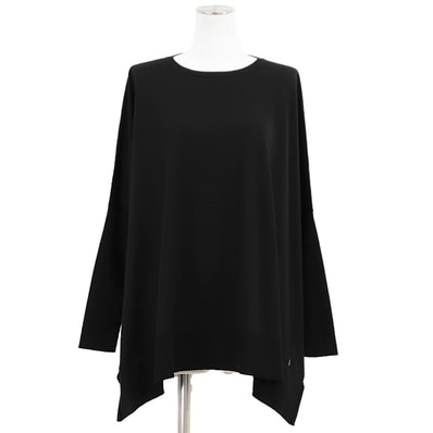 SALE【美品】GUCCI グッチ ニット サイズ XS レディース GG インターロッキング シェリーライン チャーム サイドスリット ウール100% トップス ブラック 黒 イタリア製