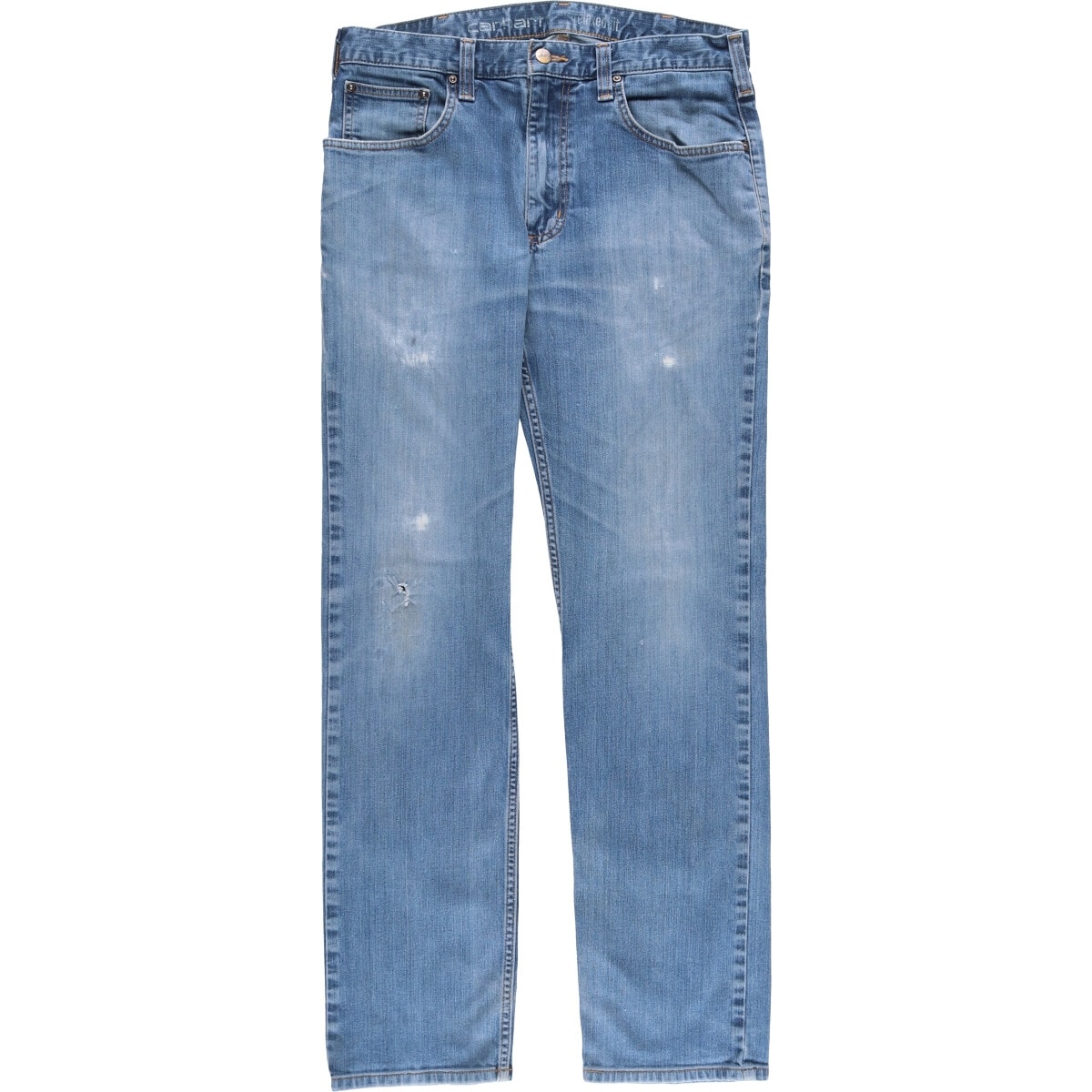 古着 カーハート Carhartt RELAXED FIT ストレートデニムパンツ メンズw33相当/eaa552820