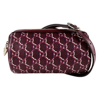グッチ GUCCI ショルダーバッグ レザー ボルドー ユニセックス 796231【中古】 z10270