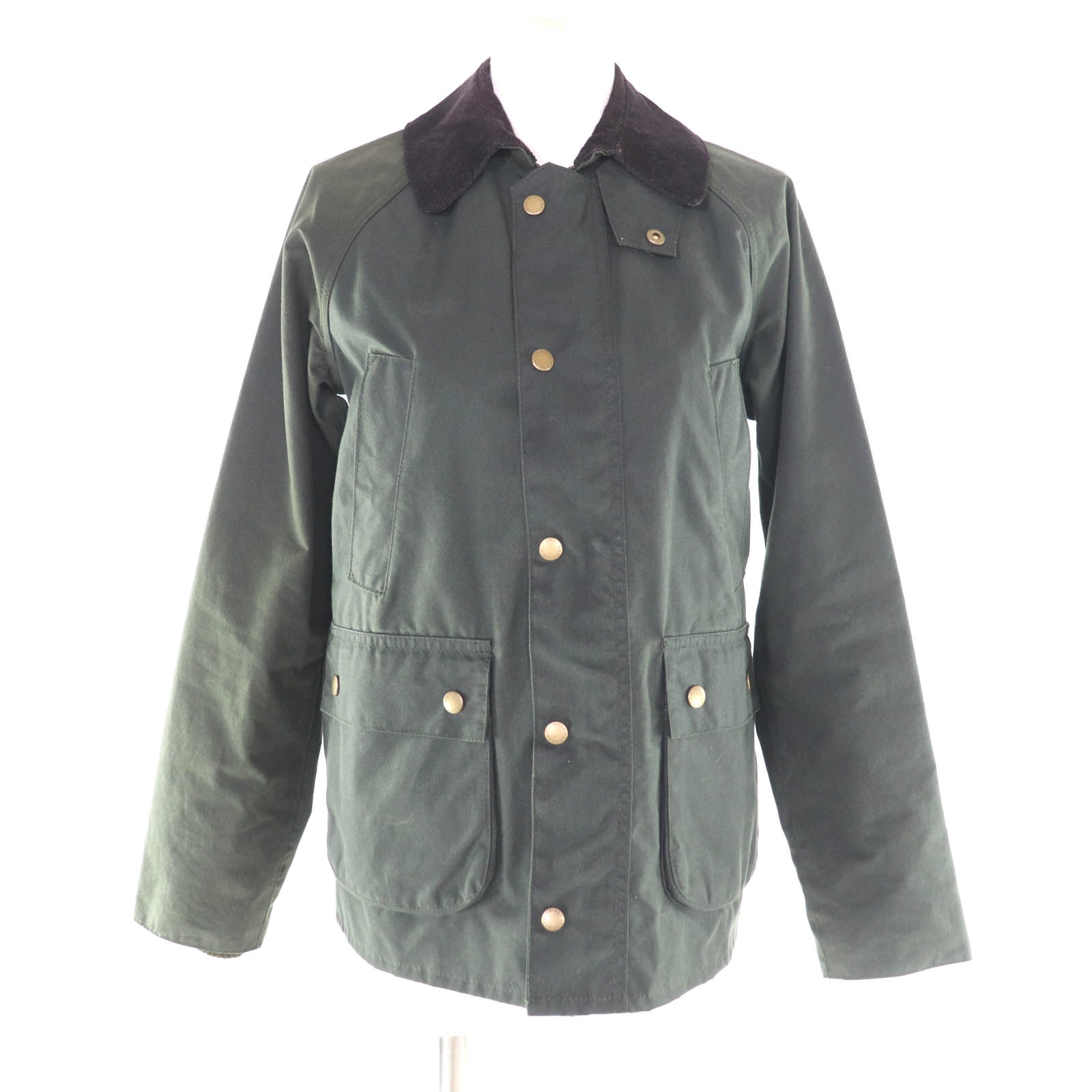 美品 バブアー ジャケット カーキ レディース UK8 1802119 BEDALE