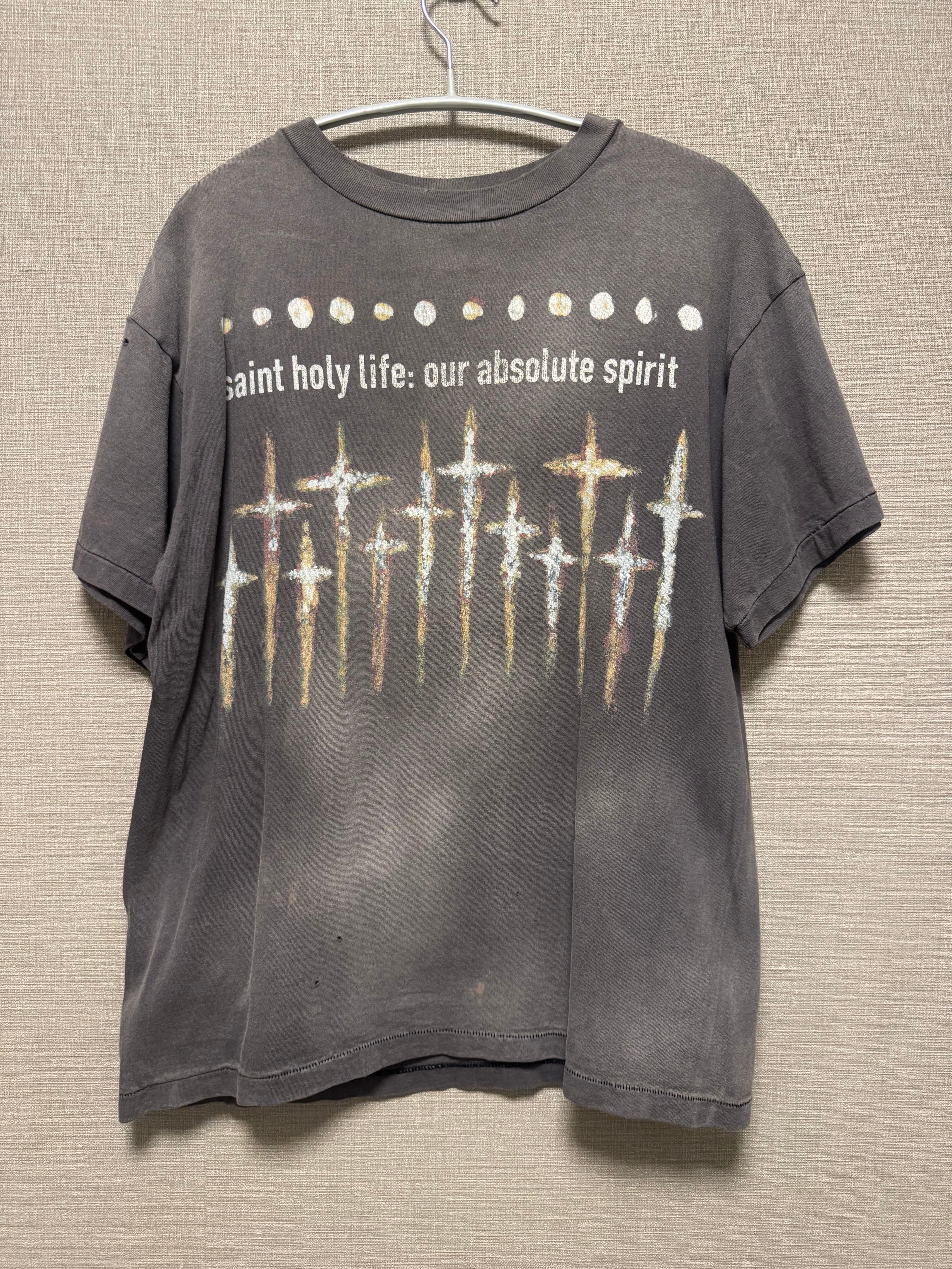 SAINT Mxxxxxx x FORSOMEONE FS_SS T-Shirt/God "Black"