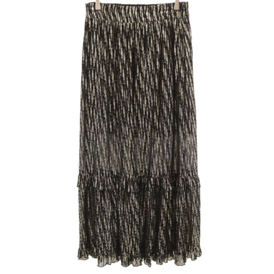 ZARA ザラ ロングスカート XS ブラック
