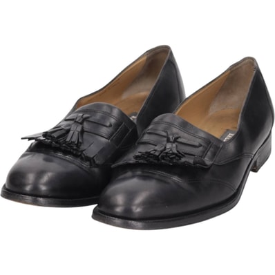 古着 バリー Bally キルトタン タッセルローファー イタリア製 91/2 メンズ28.0cm相当/saa015025