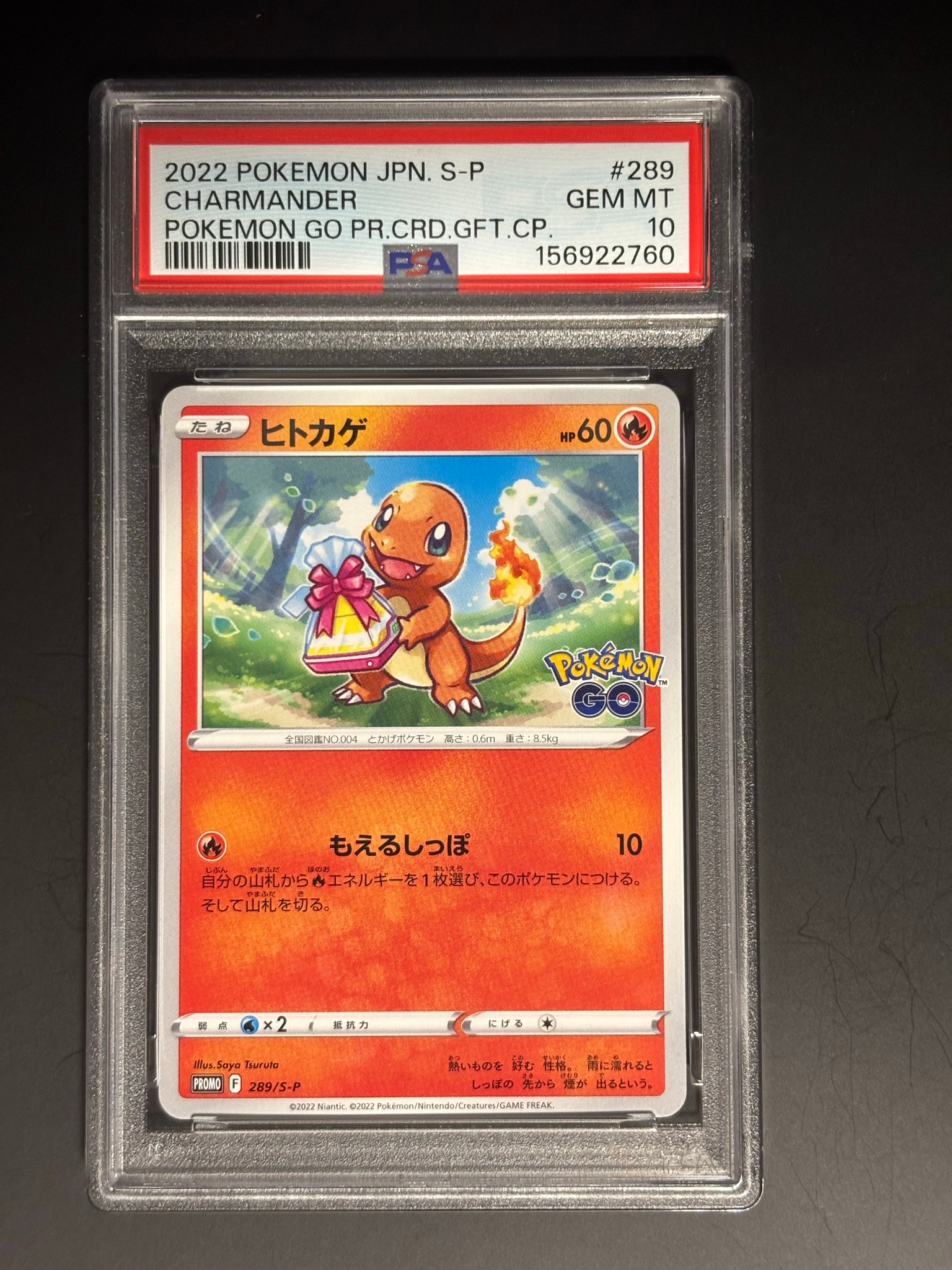 ヒトカゲ P [S-P 289](プロモーションカード「ポケモン GO ギフトキャンペーン」)
