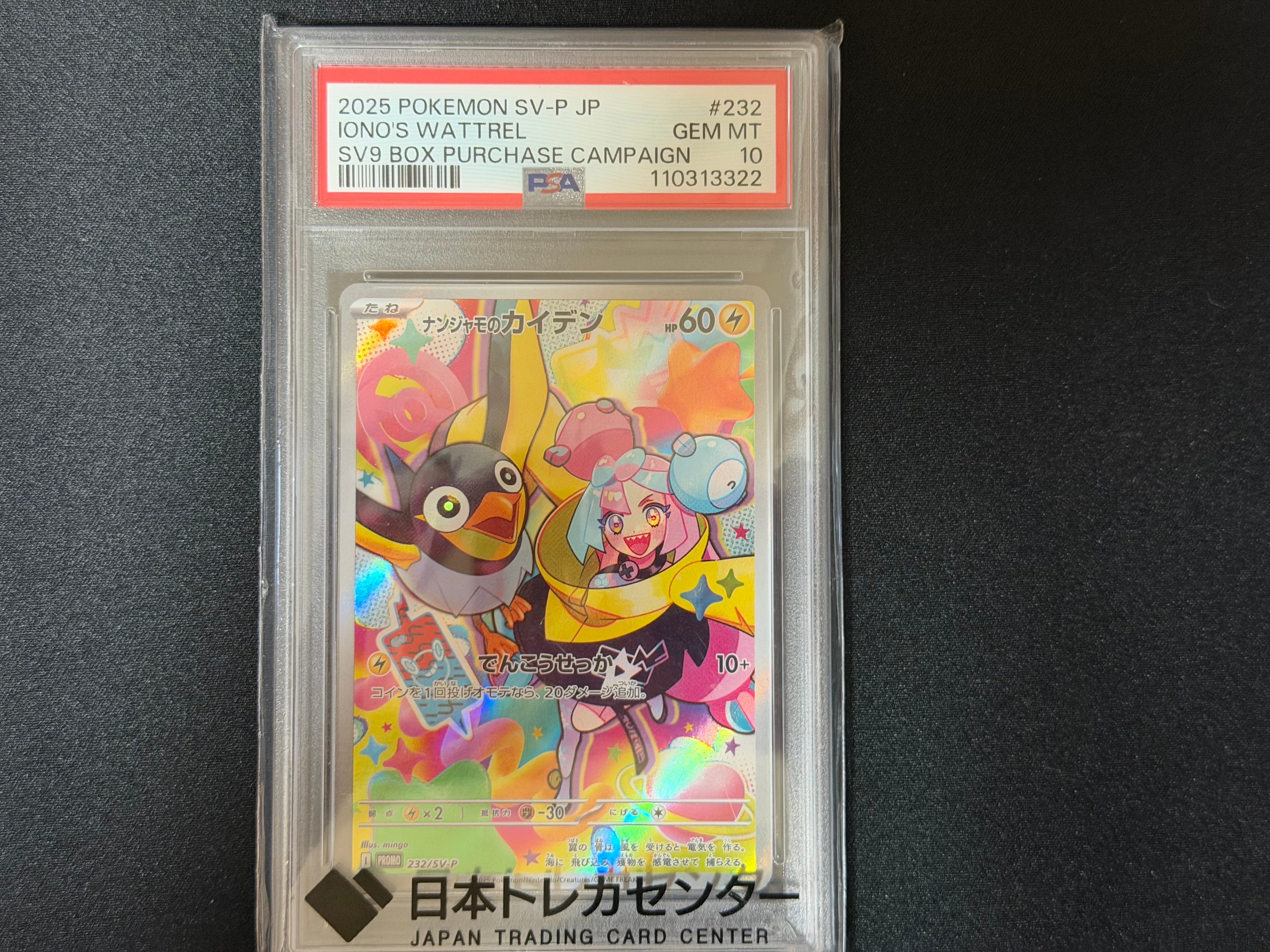 ナンジャモのカイデン P [SV-P 232](プロモーションカード「拡張パック バトルパートナーズ Box購入キャンペーン」)