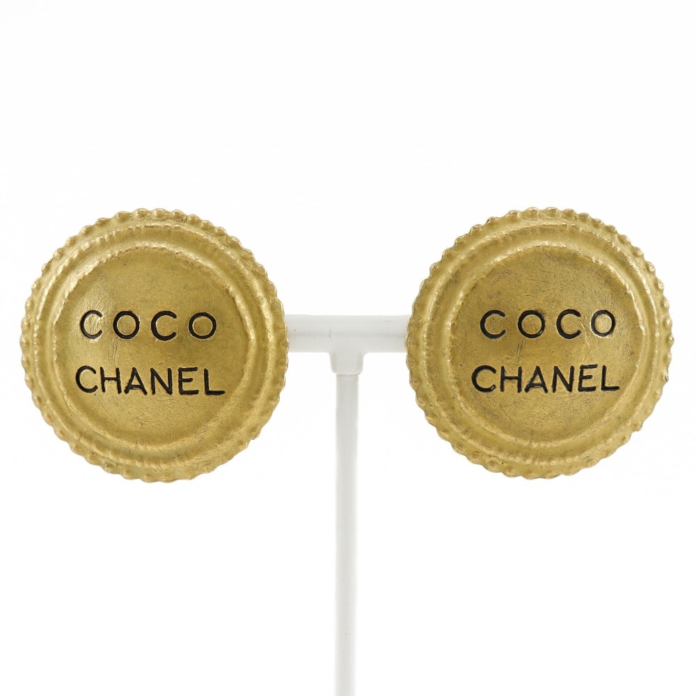 シャネル COCO ロゴ ヴィンテージ 94P レディースイヤリング