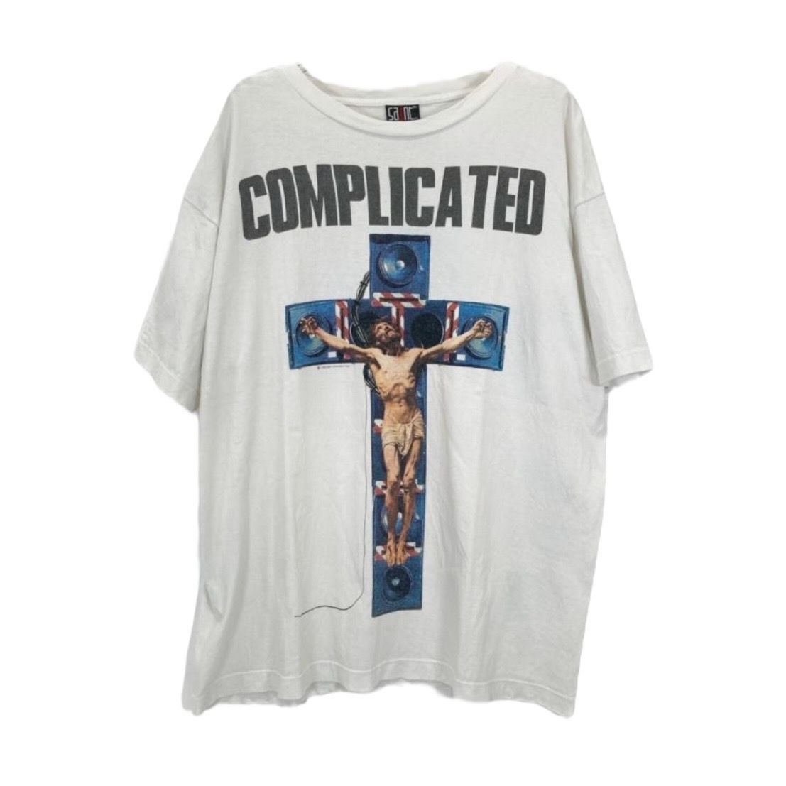 SAINT Mxxxxxx x Kosuke Kawamura KK_SS Tee/Complicated "White"