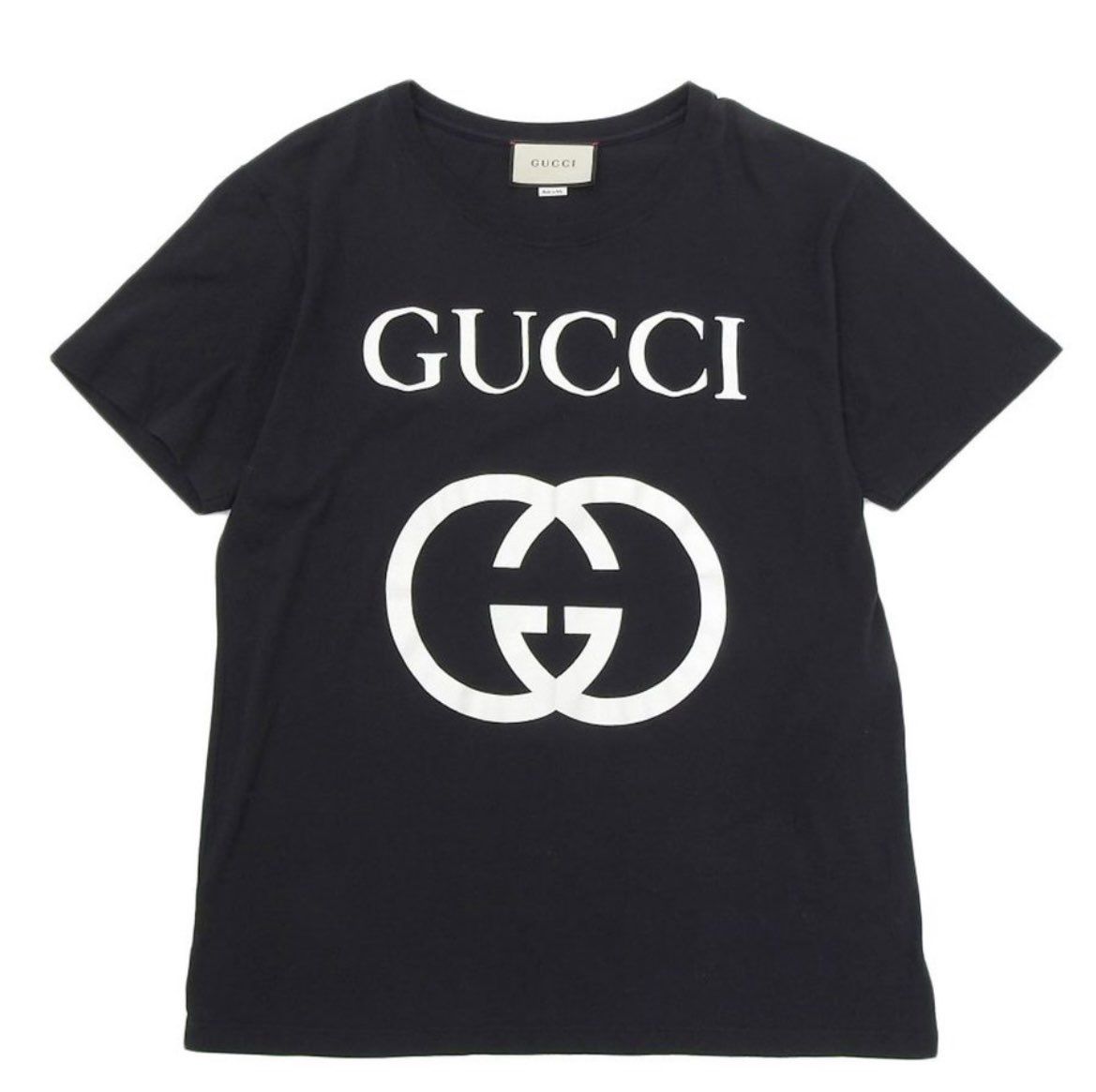 GUCCI Oversize T-shirt With Interlocking G "Black"