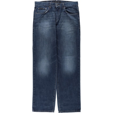 古着 カルバンクライン Calvin klein JEANS RELAXED STRAIGHT easy fit ストレートデニムパンツ メンズw34相当/eaa668929
