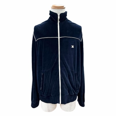 美品 セリーヌ トリオンフ ベルベットトラックジャケット M 2Y168679I