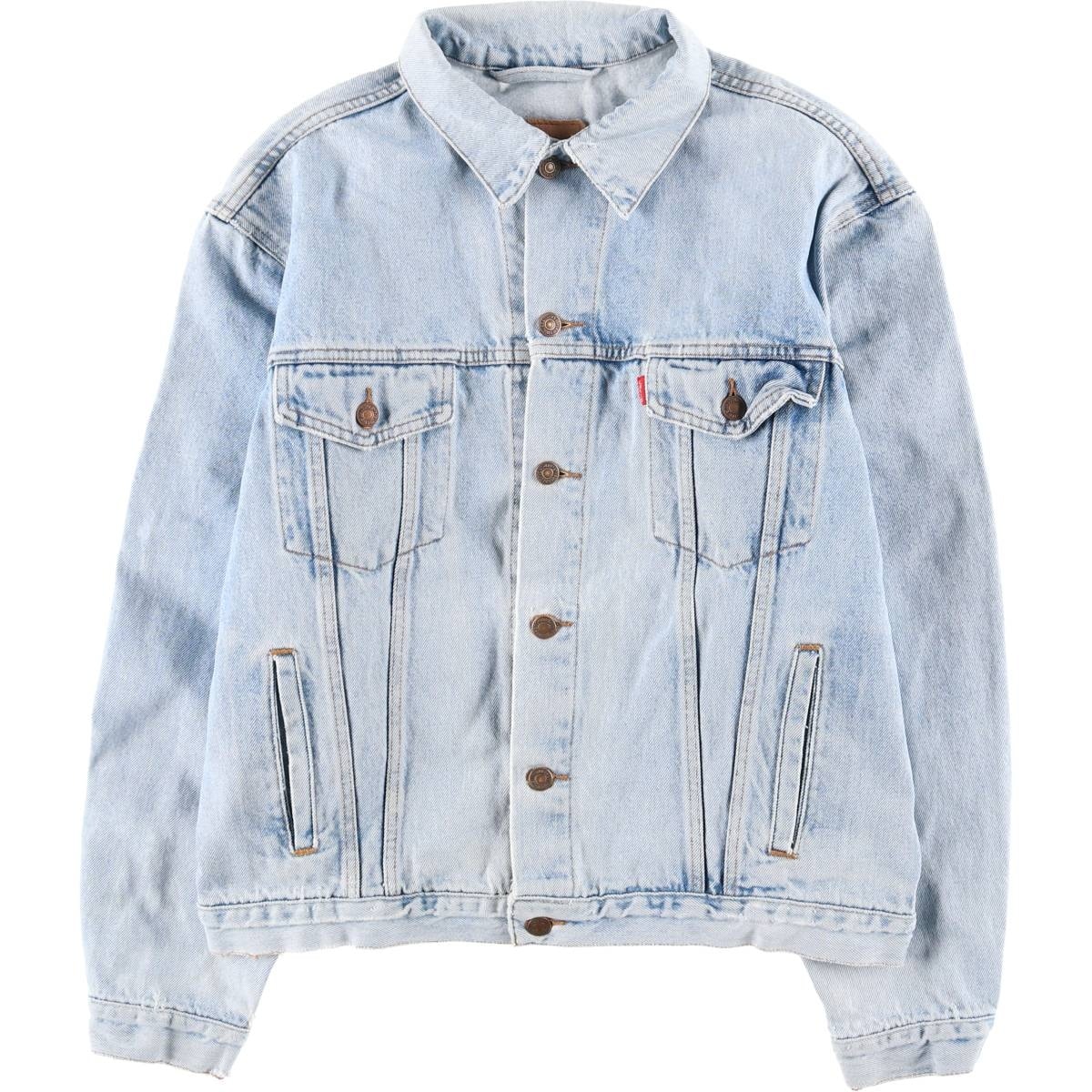 古着 リーバイス Levi's デニムジャケット Gジャン メンズXL相当/eaa459989