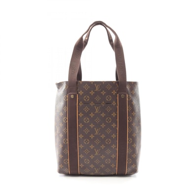 ルイ・ヴィトン LOUIS VUITTON カバ ボブール トートバッグ バッグ PVCコーティングキャンバス レザー モノグラム メンズ レディース ブラウン系 M53013 【中古】