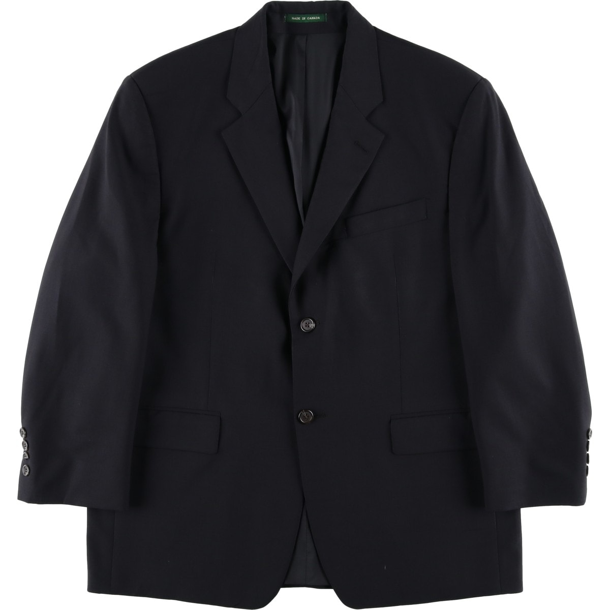 古着 ラルフローレン Ralph Lauren LAUREN ローレン ウールテーラードジャケット カナダ製 メンズM相当/eaa615931