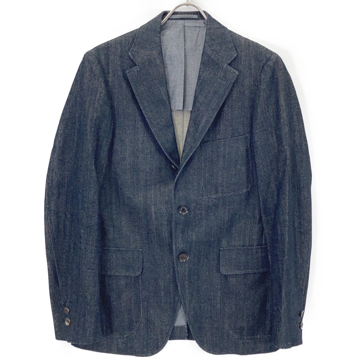ジャーナルスタンダード 【Homestead】15FW ネイビー CONEMILLS コットン リングジャケット 36