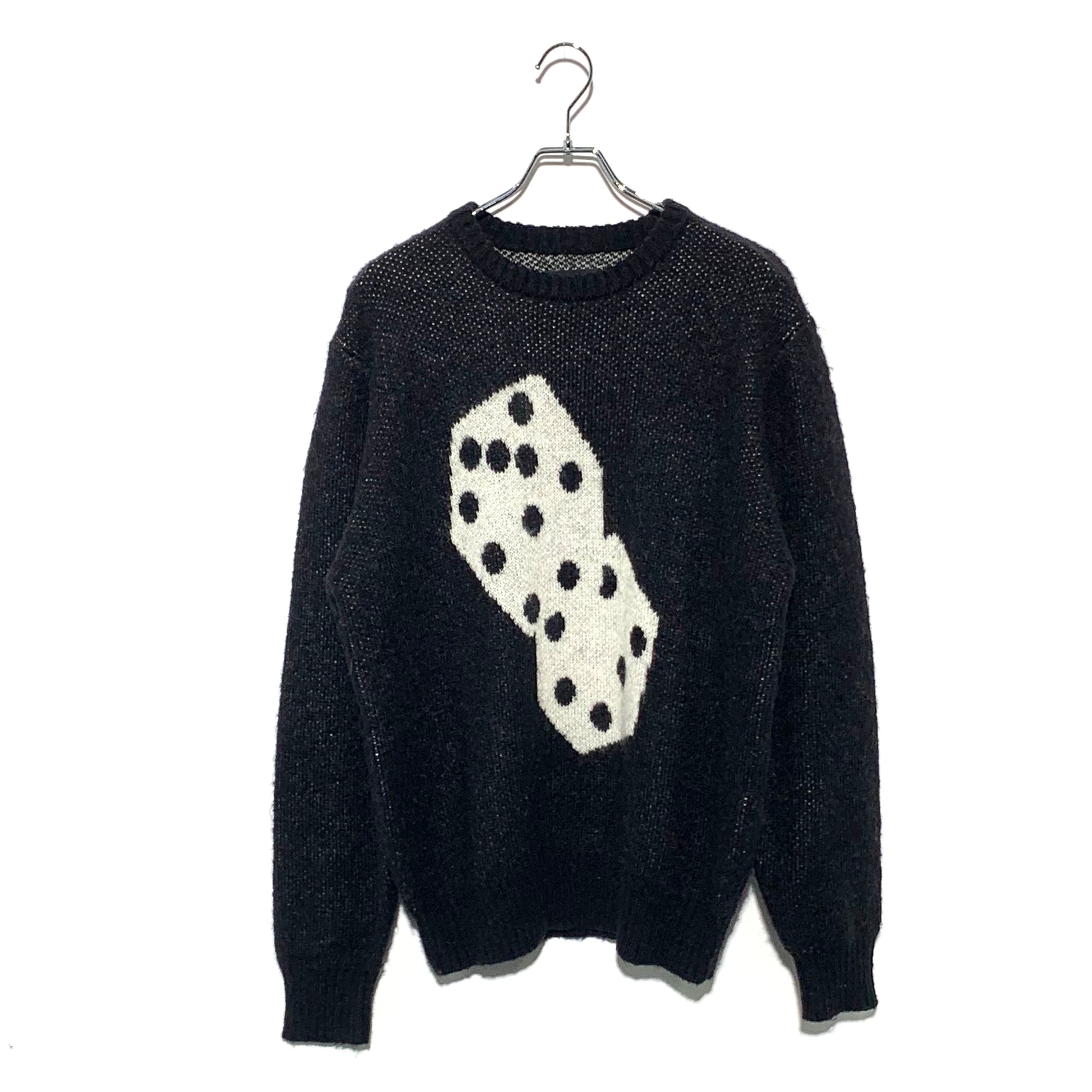 Stussy Dice Mohair Sweater "Black"