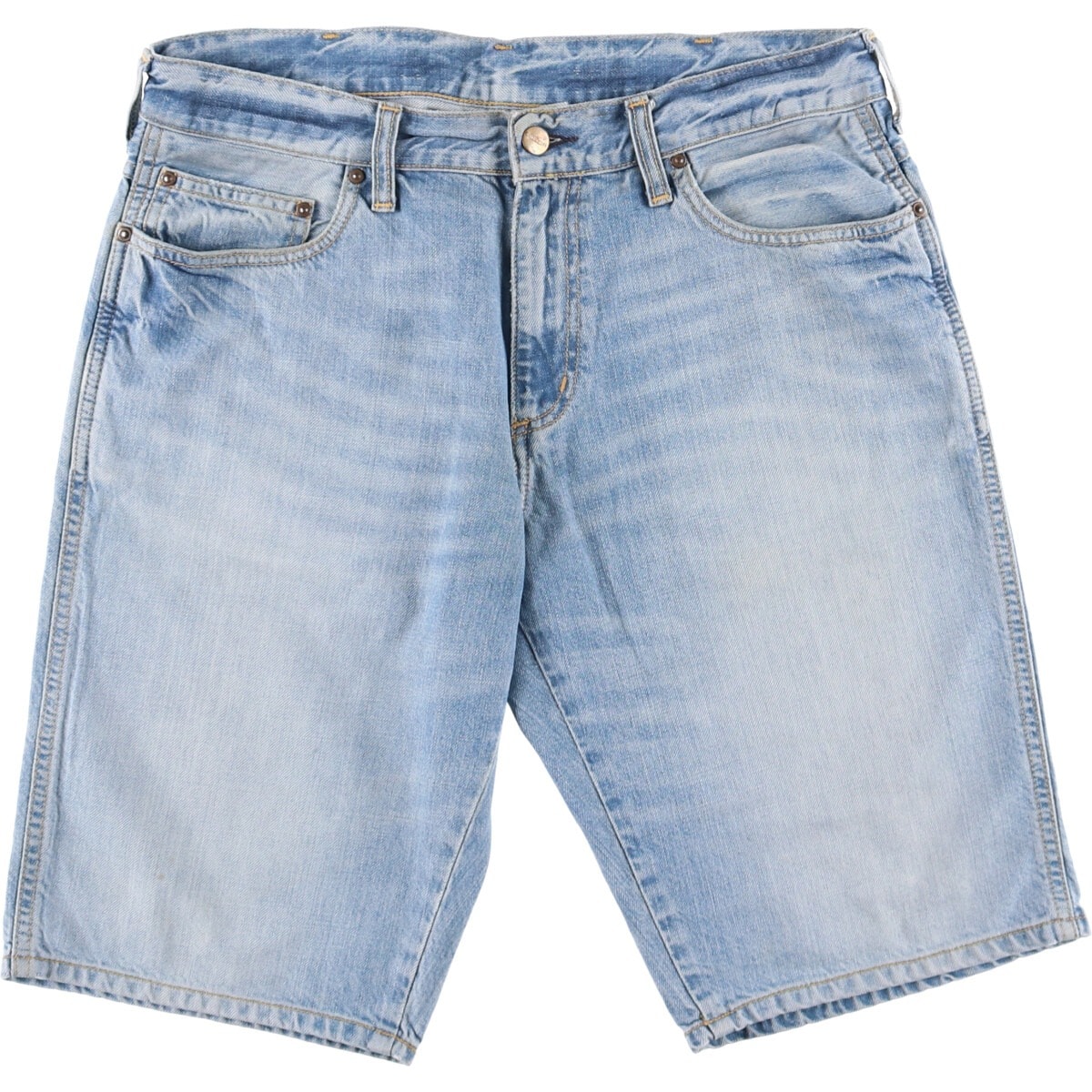 古着 カーハート Carhartt WESTERN BERMUDA デニムショーツ ハーフパンツ メンズw34相当/eaa554152