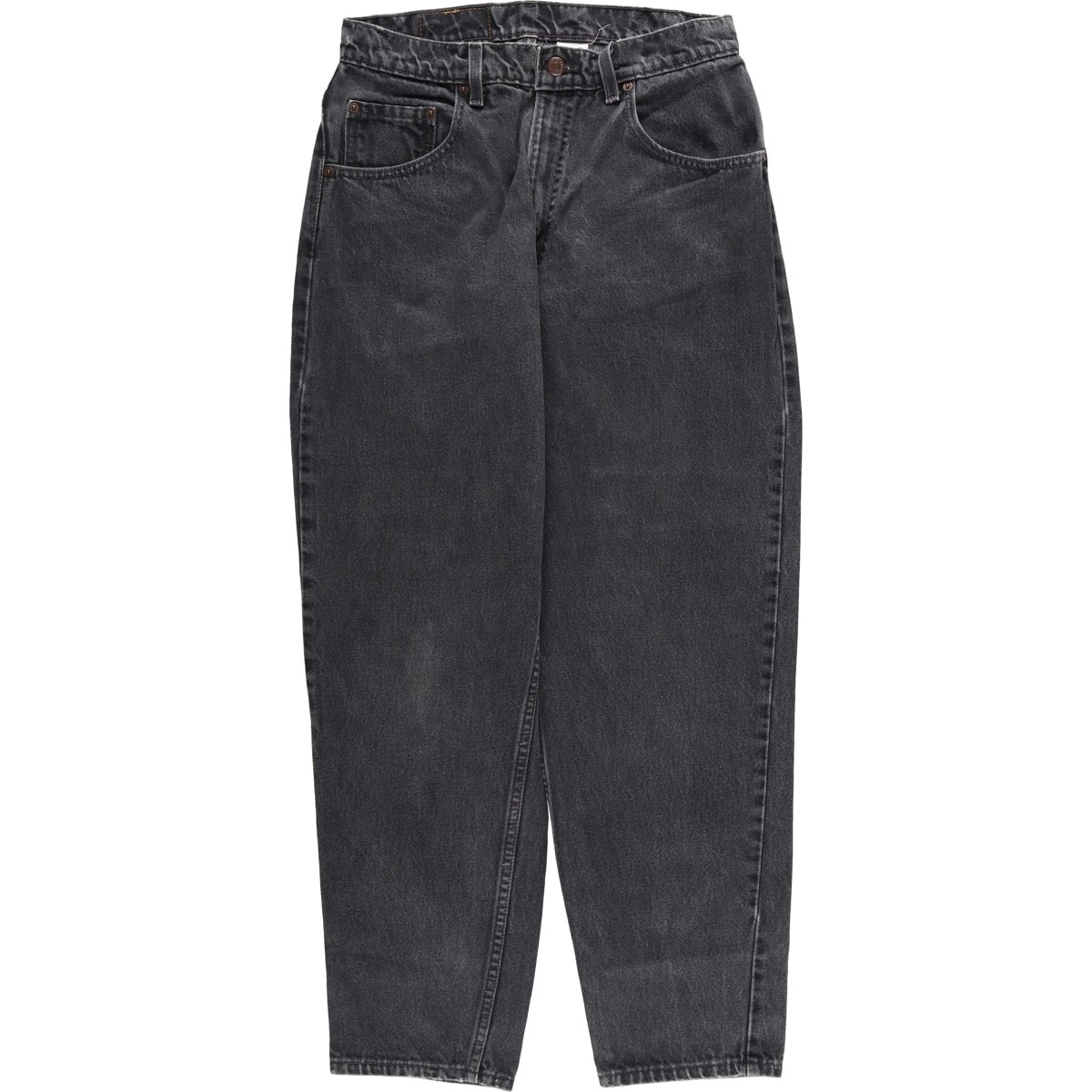 古着 90年代 リーバイス Levi's 00560-0260 LOOSE FIT TAPERED LEG ブラックデニム テーパードデニムパンツ USA製 メンズw30相当 ヴィンテージ/evb030896