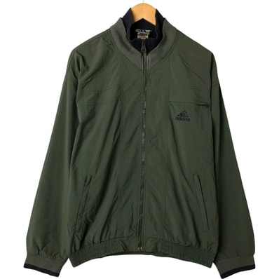古着 00年代 アディダス adidas バックロゴ ナイロンジャケット メンズM相当/eaa550137