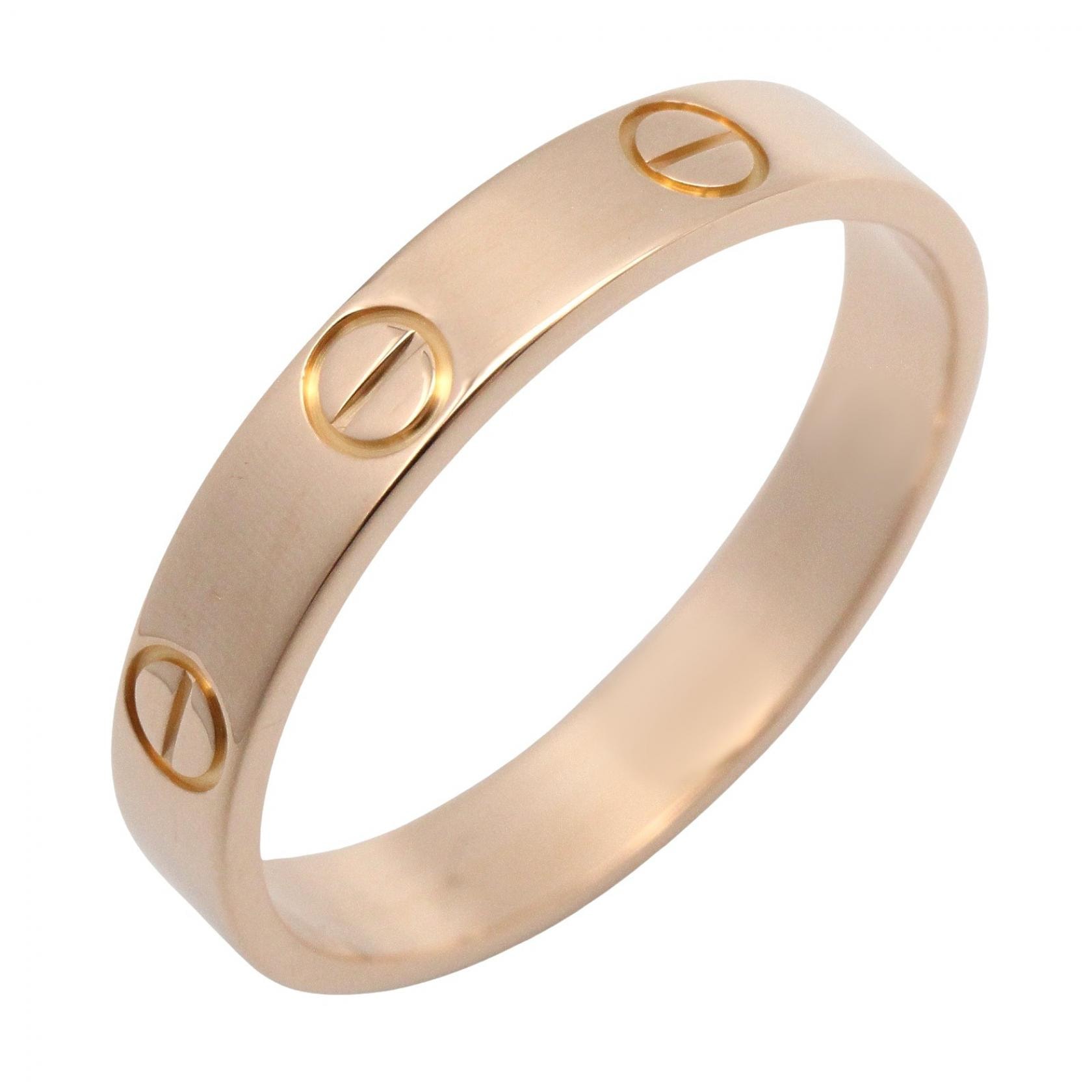 カルティエ CARTIER ミニラブリング リング・指輪 ジュエリー K18PG(ピンクゴールド) メンズ レディース ゴールド系 B4085000 【中古】
