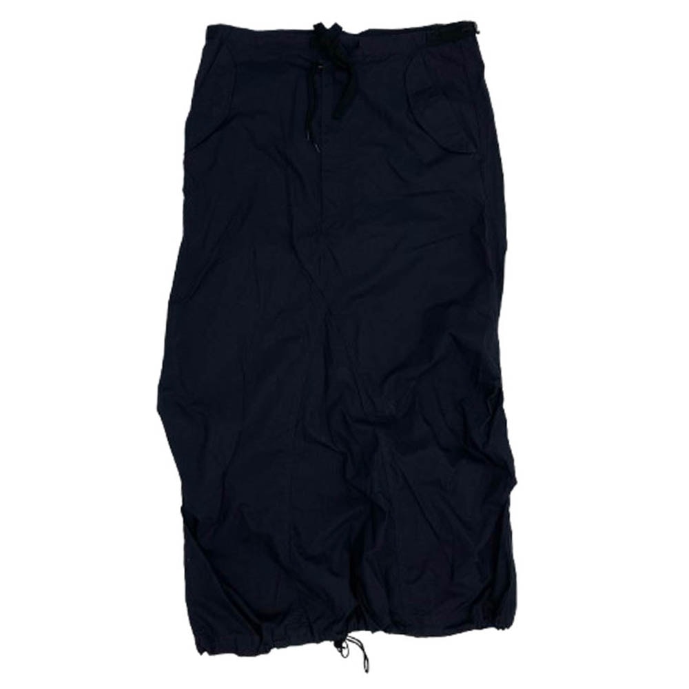 BEAMS BOY ビームスボーイ スカート M-65ディティール フィッシュテール ロングスカート ダークネイビー系【中古】