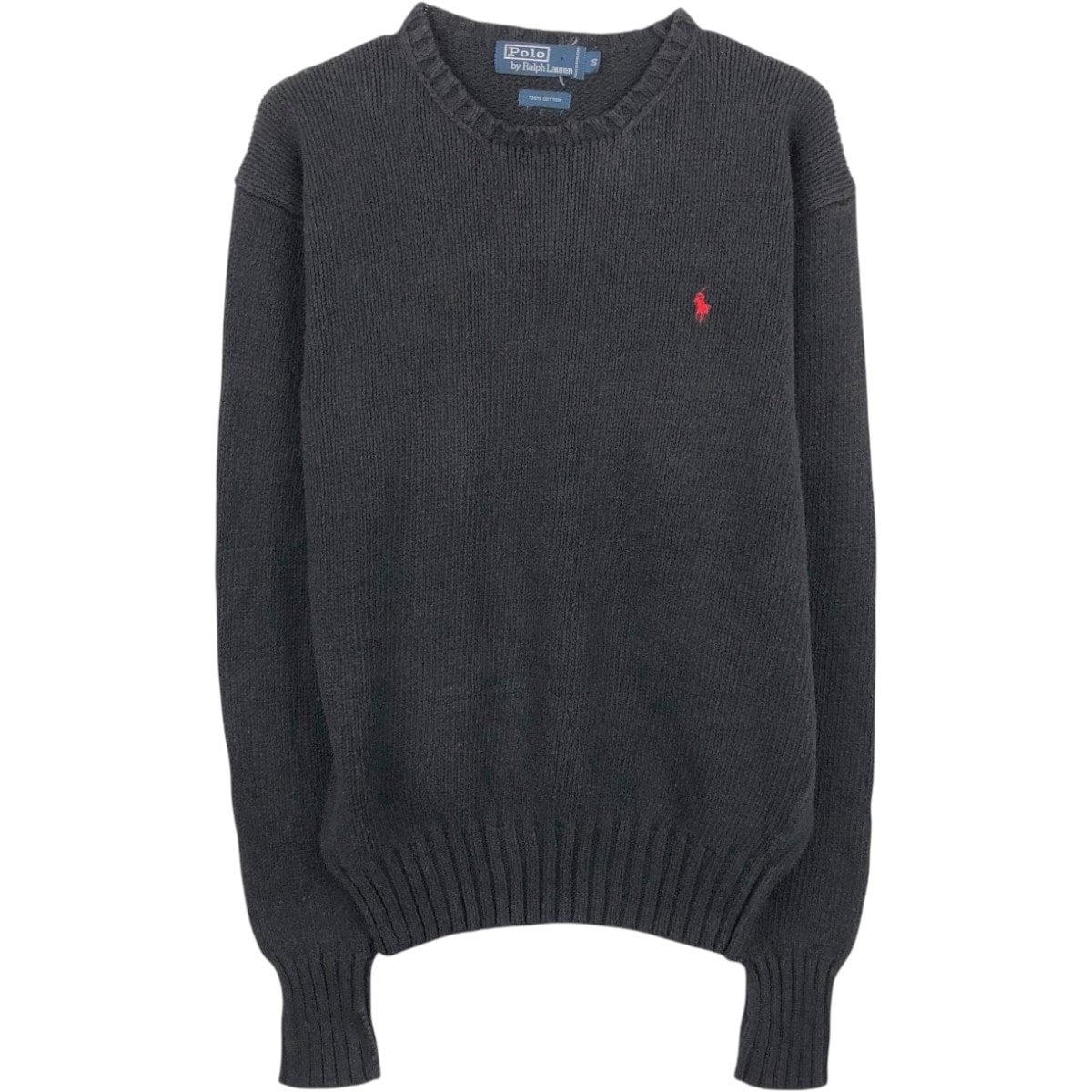 古着 ラルフローレン Ralph Lauren POLO by Ralph Lauren コットンニットセーター メンズS相当/eaa654471