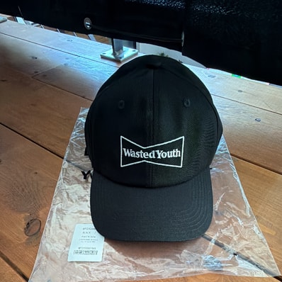 Wasted Youth 6 Panel Cap "Black"