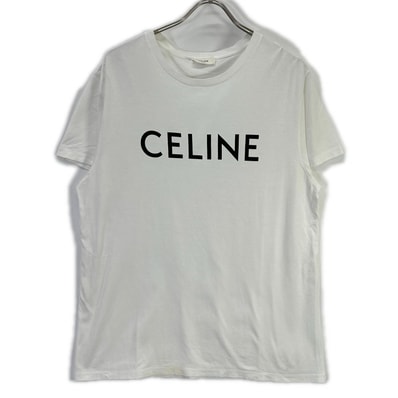 セリーヌ 2X308916G クラシックロゴ ルーズ Tシャツ L