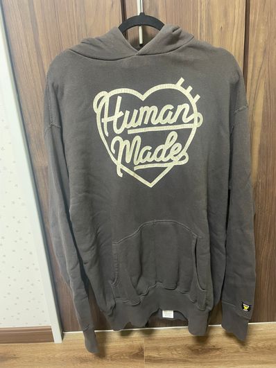 HUMAN MADE Heart Tsuriami Hoodie "Black"