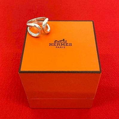 HERMES エルメス リマ シルバー925 リング・指輪 12号 シルバー
31324
