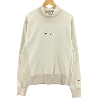 古着 チャンピオン Champion REVERSE WEAVE リバースウィーブ ハイネック ロゴスウェットシャツ トレーナー メンズM相当/eaa418705