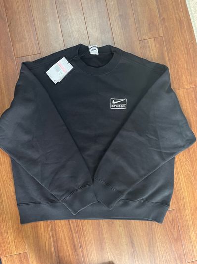 Stussy x Nike Wash Crew (US Size) "Black" DO5310-010