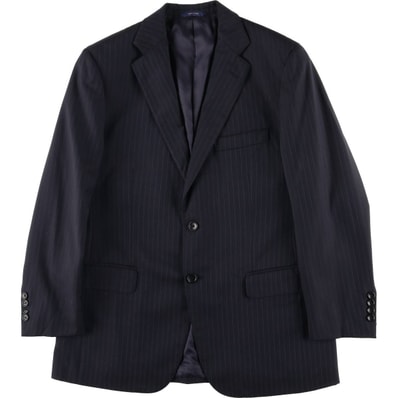 古着 ブルックスブラザーズ Brooks Brothers 1818 ストライプ柄 ウールテーラードジャケット イタリア製 メンズM相当/eaa611509