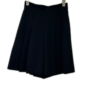 フォクシーニューヨーク 37351 ブラック キュロットスカート ショートパンツ 38